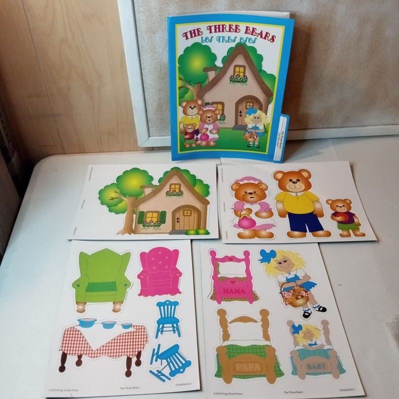 The Three Bears Magnetic Bilingual Story 