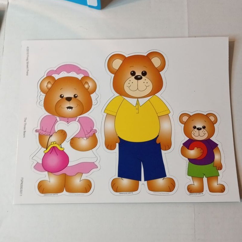 The Three Bears Magnetic Bilingual Story 