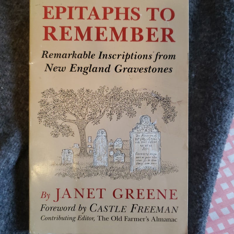 Epitaphs to Remember