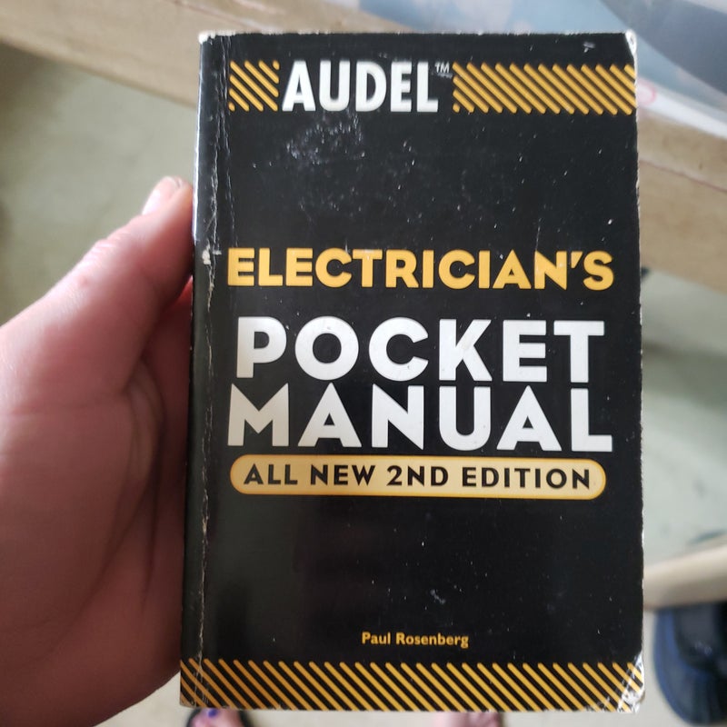 Audel Electrician's Pocket Manual