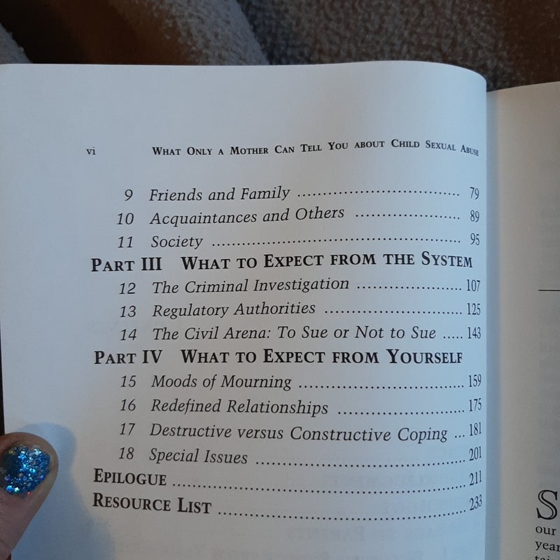 What Only a Mother Can Tell You about Child Sexual Abuse