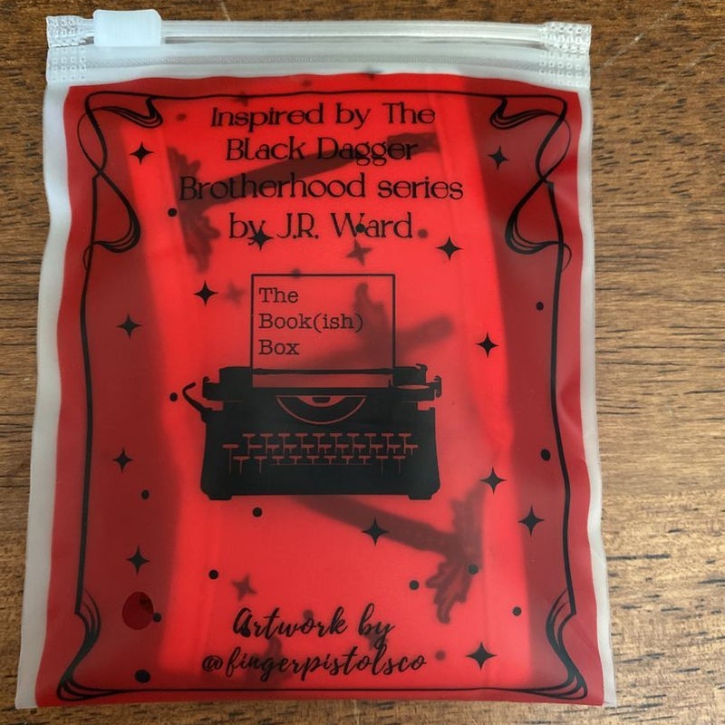 The bookish box- Black Dagger Brotherhood Series cup cozy 