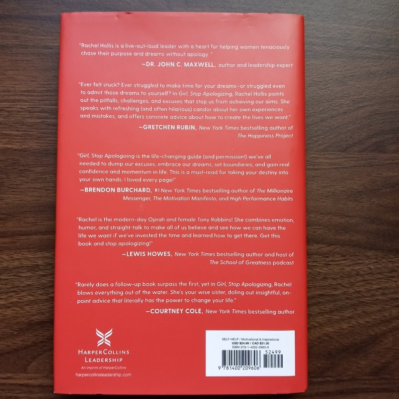 Girl, Stop Apologizing