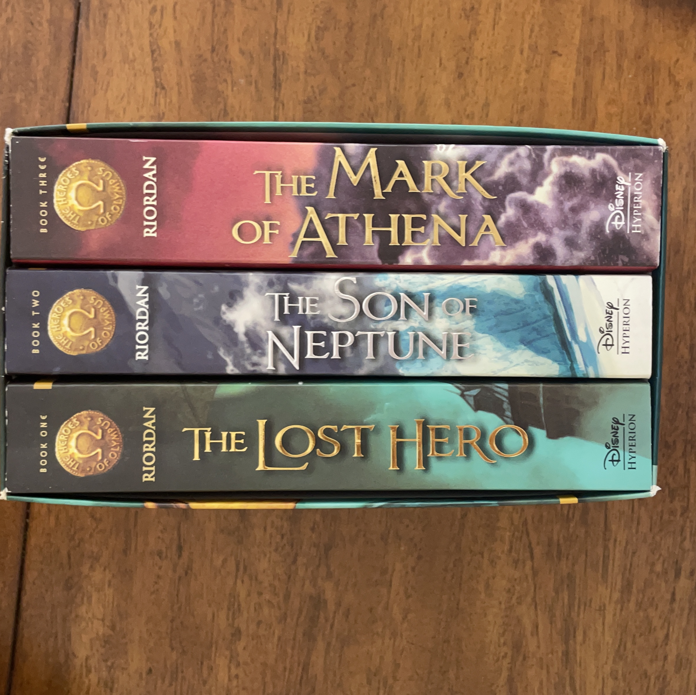 The Heroes of Olympus Paperback 3-Book Boxed Set