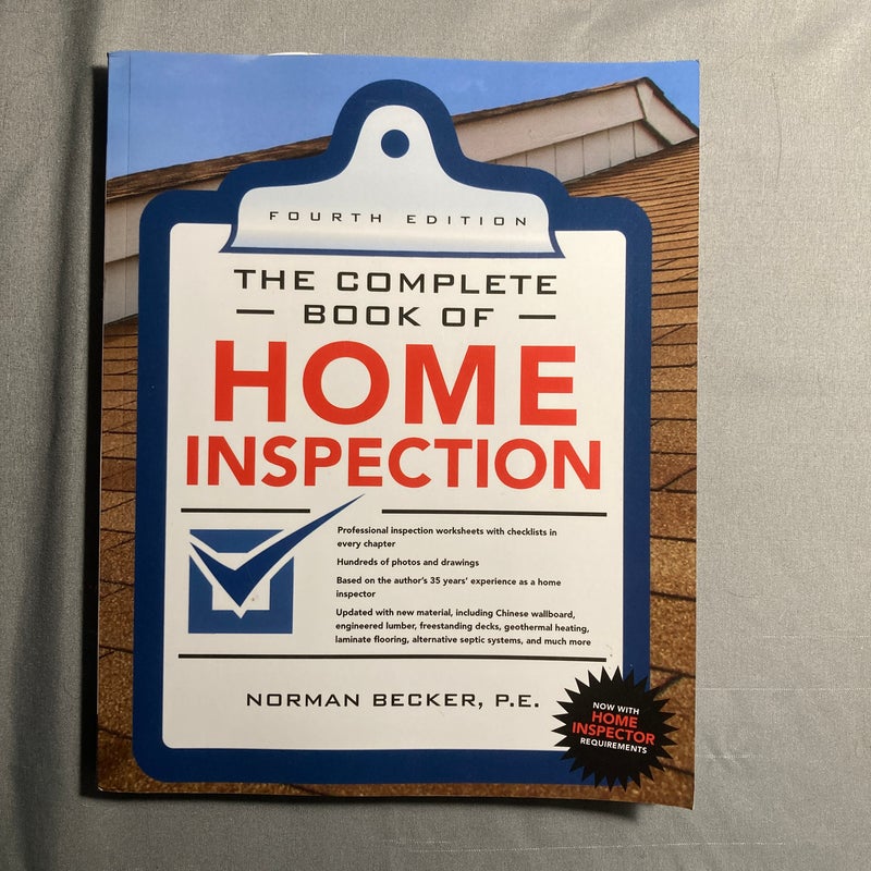 Complete Book of Home Inspection 4/e