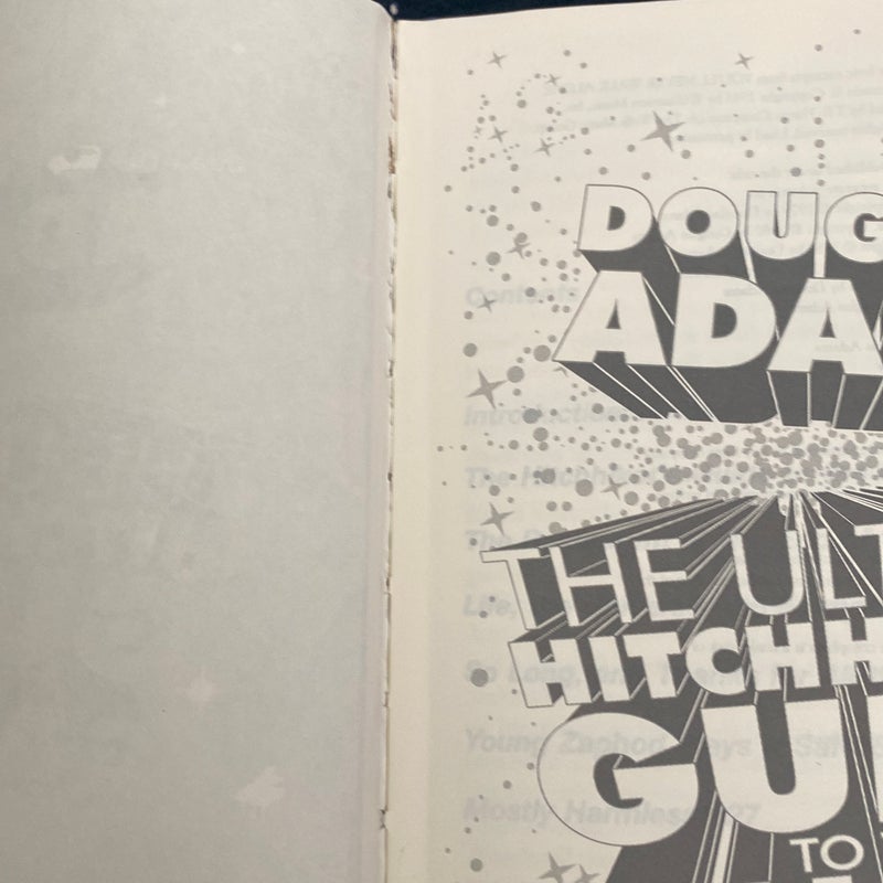 The Ultimate Hitchhiker’s Guide to the Galaxy
