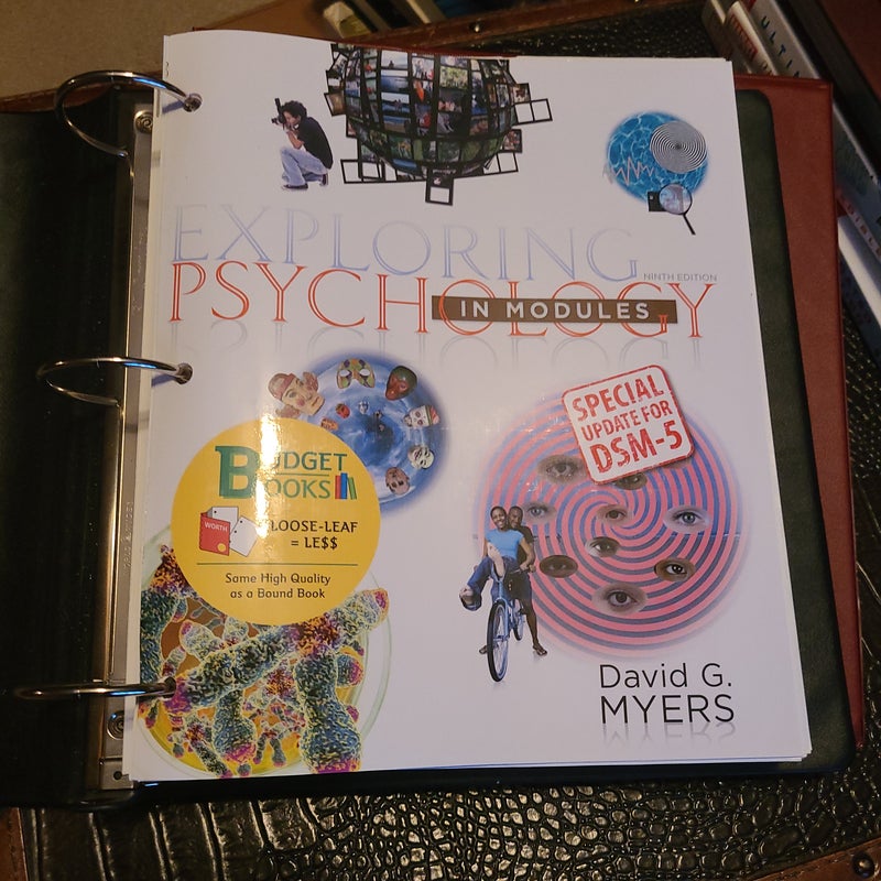 Loose-Leaf Version for Exploring Psychology in Modules with DSM5 Update