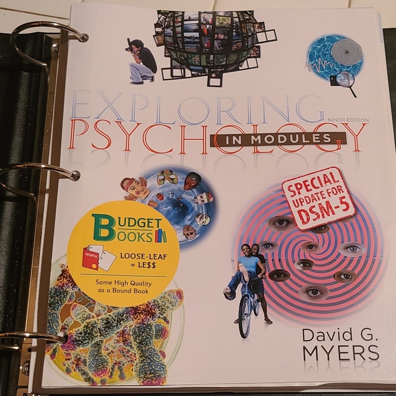 Loose-Leaf Version for Exploring Psychology in Modules with DSM5 Update