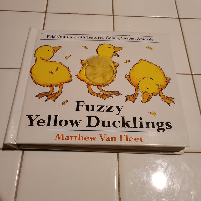 Fuzzy Yellow Ducklings