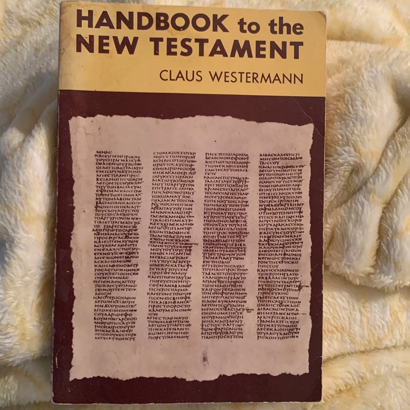 Handbook to the New Testament