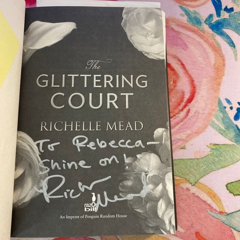 The Glittering Court (signed but personalized) 