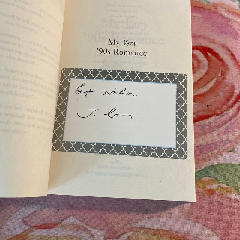 My Very '90s Romance (signed with bookplate)