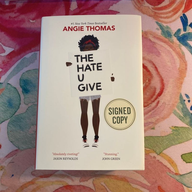 The Hate You Give (signed)