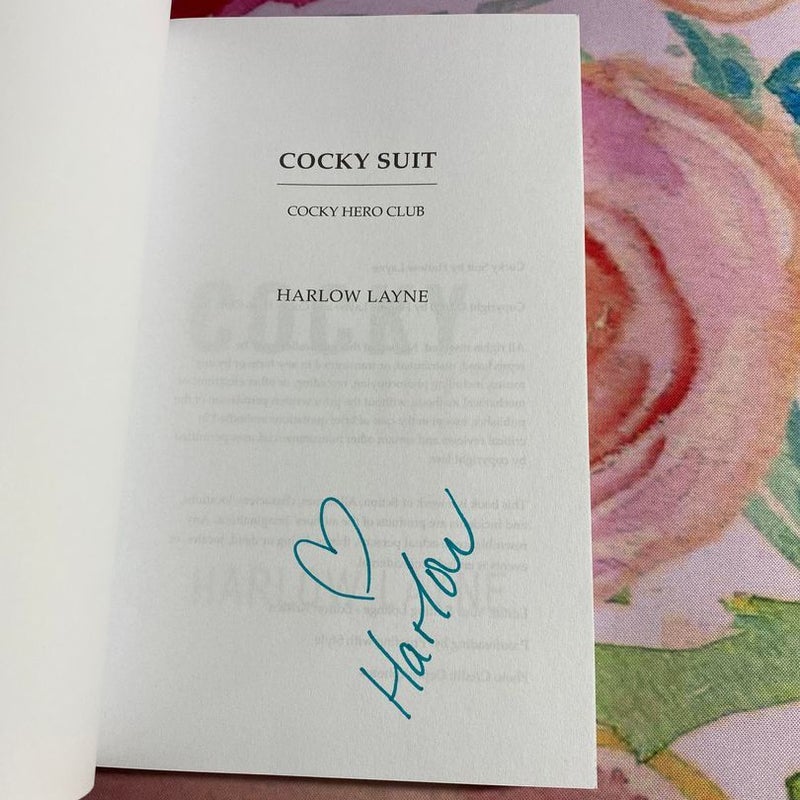 Cocky Suit (signed)