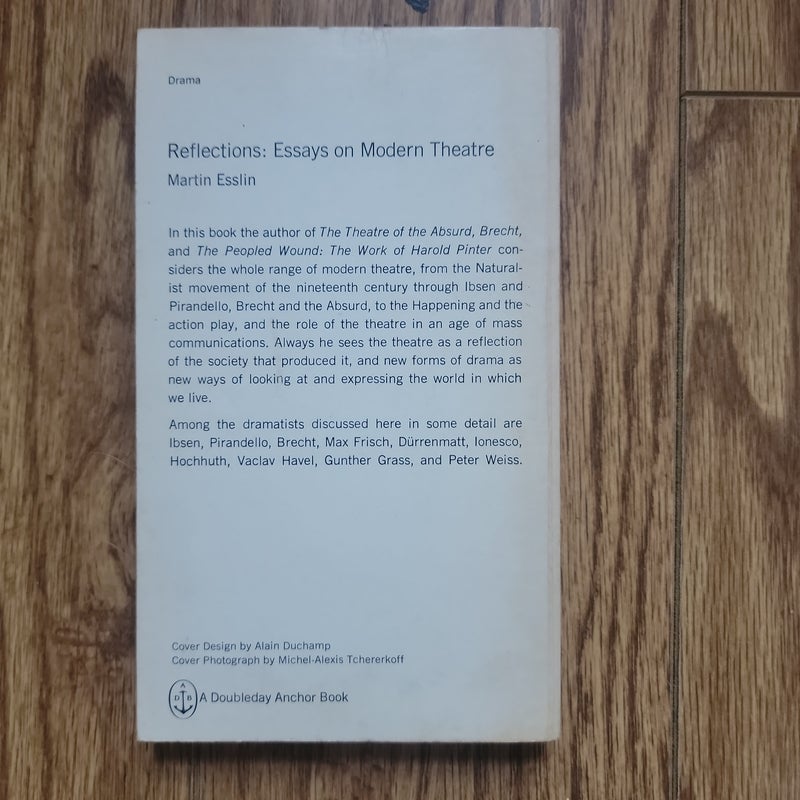 Reflections: Essays on modern theatre 