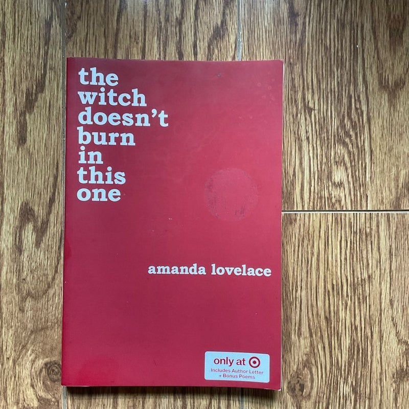 the witch doesn’t burn in this one 