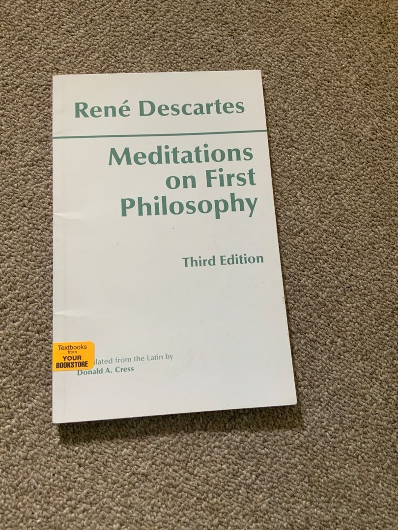 Meditations on First Philosophy