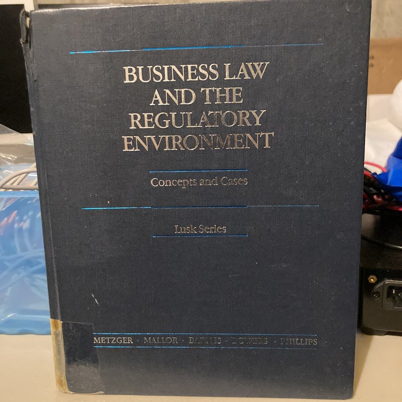 Business Law and the Regulatory Environment