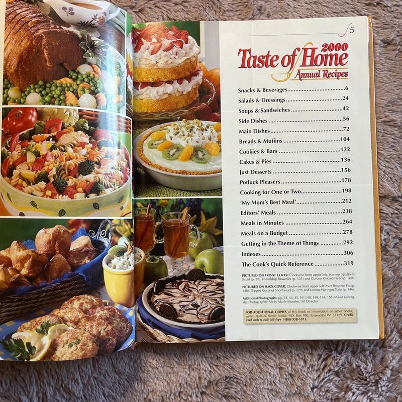 1996 TOH Annual Recipes