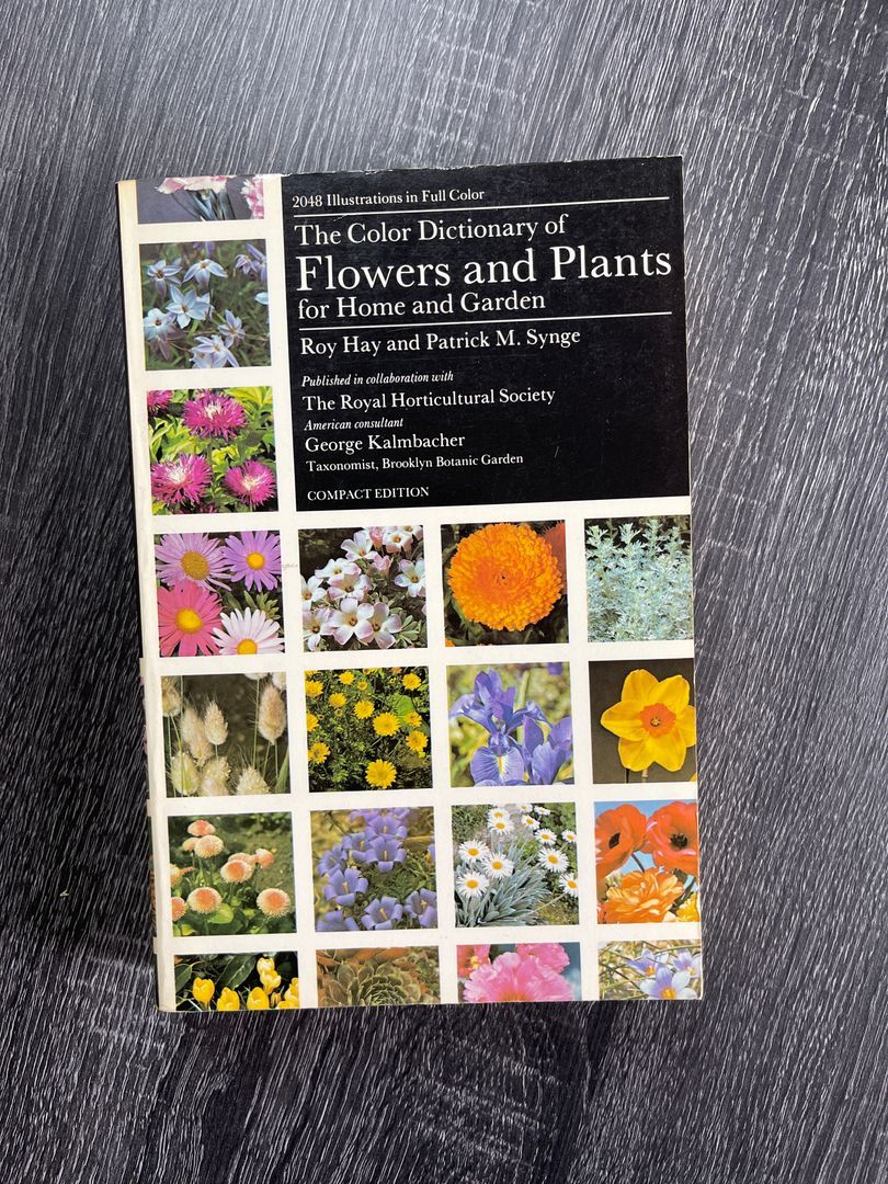 The Color Dictionary of Flowers and Plants for Home and Garden