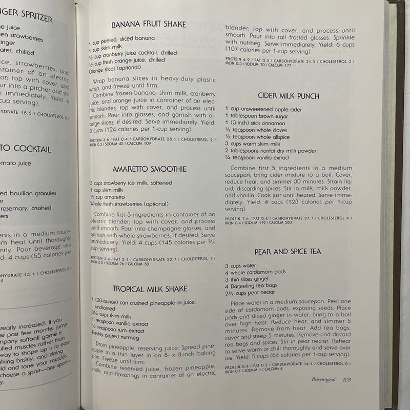 Cooking Light Cookbook, 1991