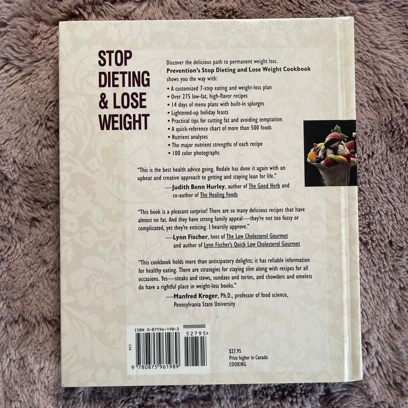 Prevention's Stop Dieting and Lose Weight Cookbook