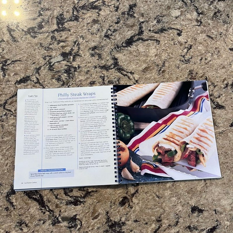 The Pampered Chef Casual Cooking Cookbook