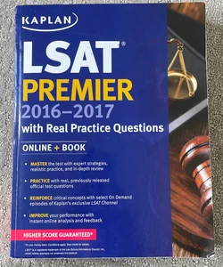 Kaplan LSAT Premier 2016-2017 with Real Practice Questions