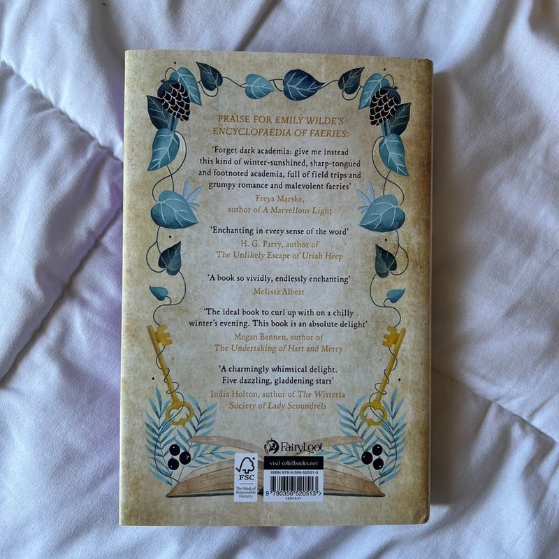 Emily Wilde's Encyclopedia of Faeries by Heather Fawcett, Hardcover