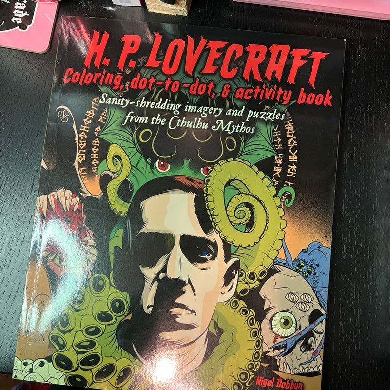 H.P. Lovecraft Coloring/Activity Book