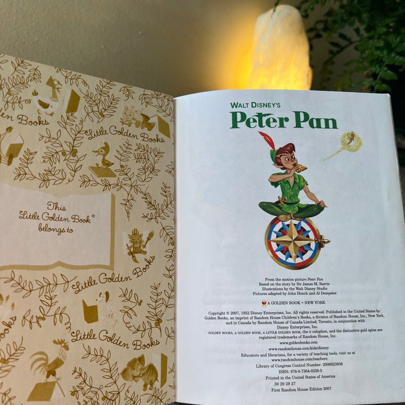 Walt Disney's Peter Pan (Disney Classic)