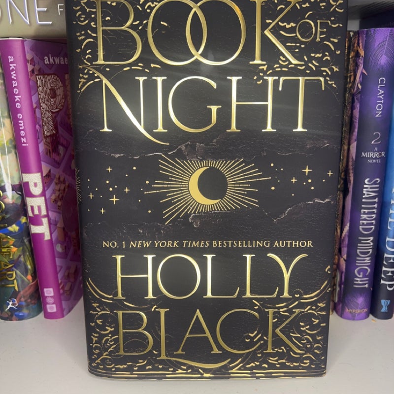 Book Of Night Fairyloot Exclusive Edition By Holly Black Hardcover