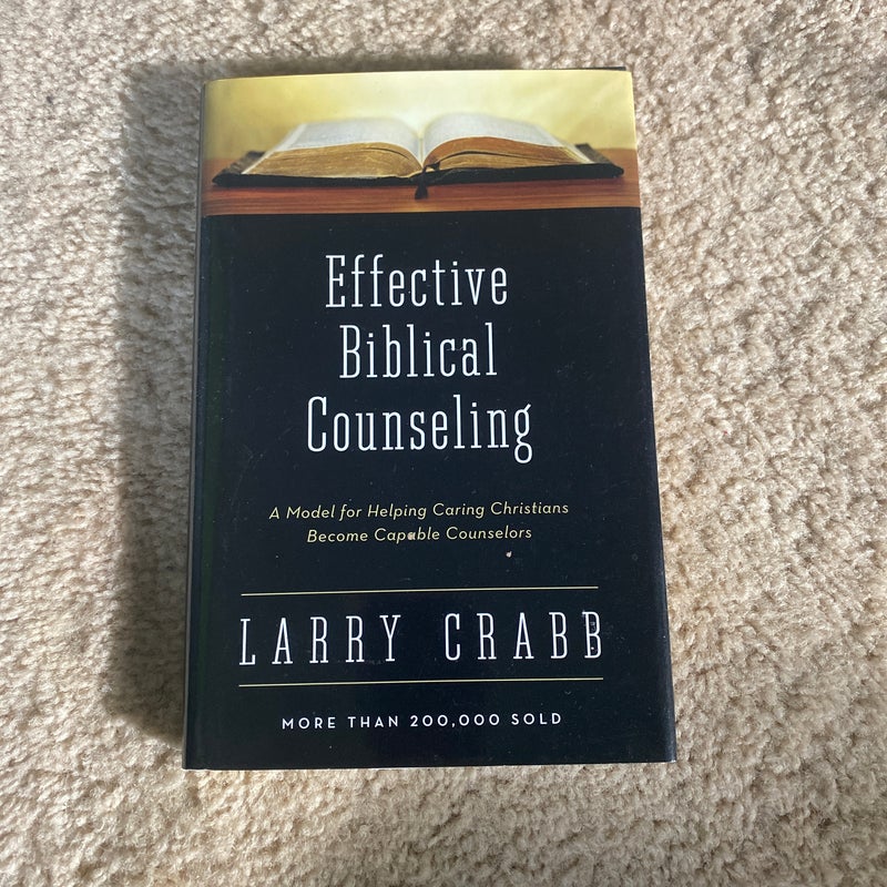 Effective Biblical Counseling