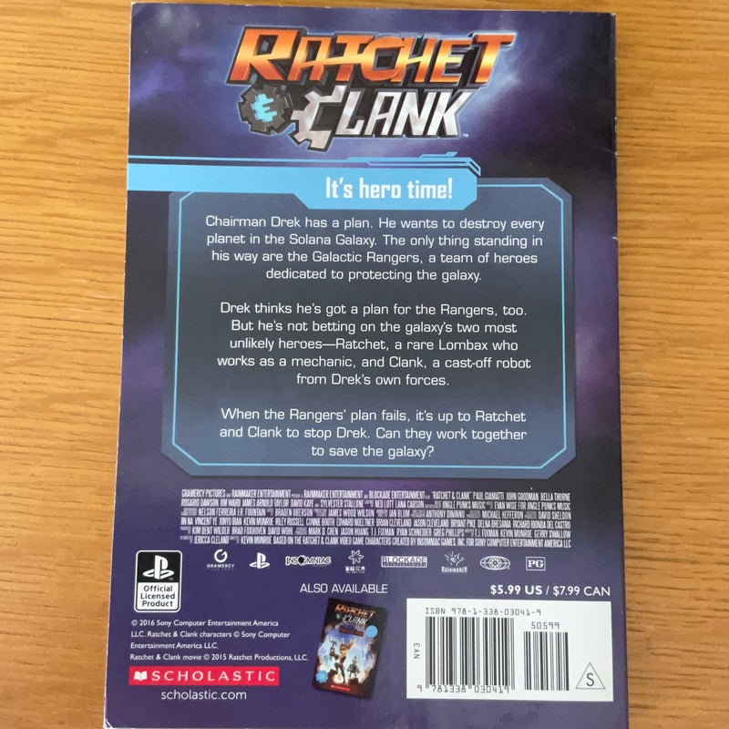 Ratchet and Clank by Kate Howard, Paperback Pangobooks