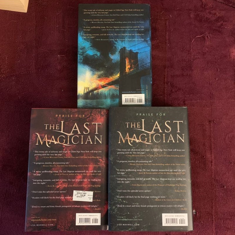 The Last Magician, The Devil’s Thief, The Serpent's Curse