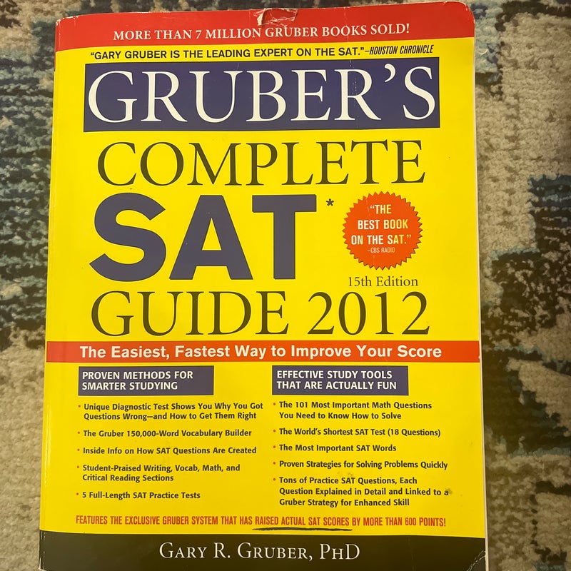 Gruber's Complete SAT Guide 2012