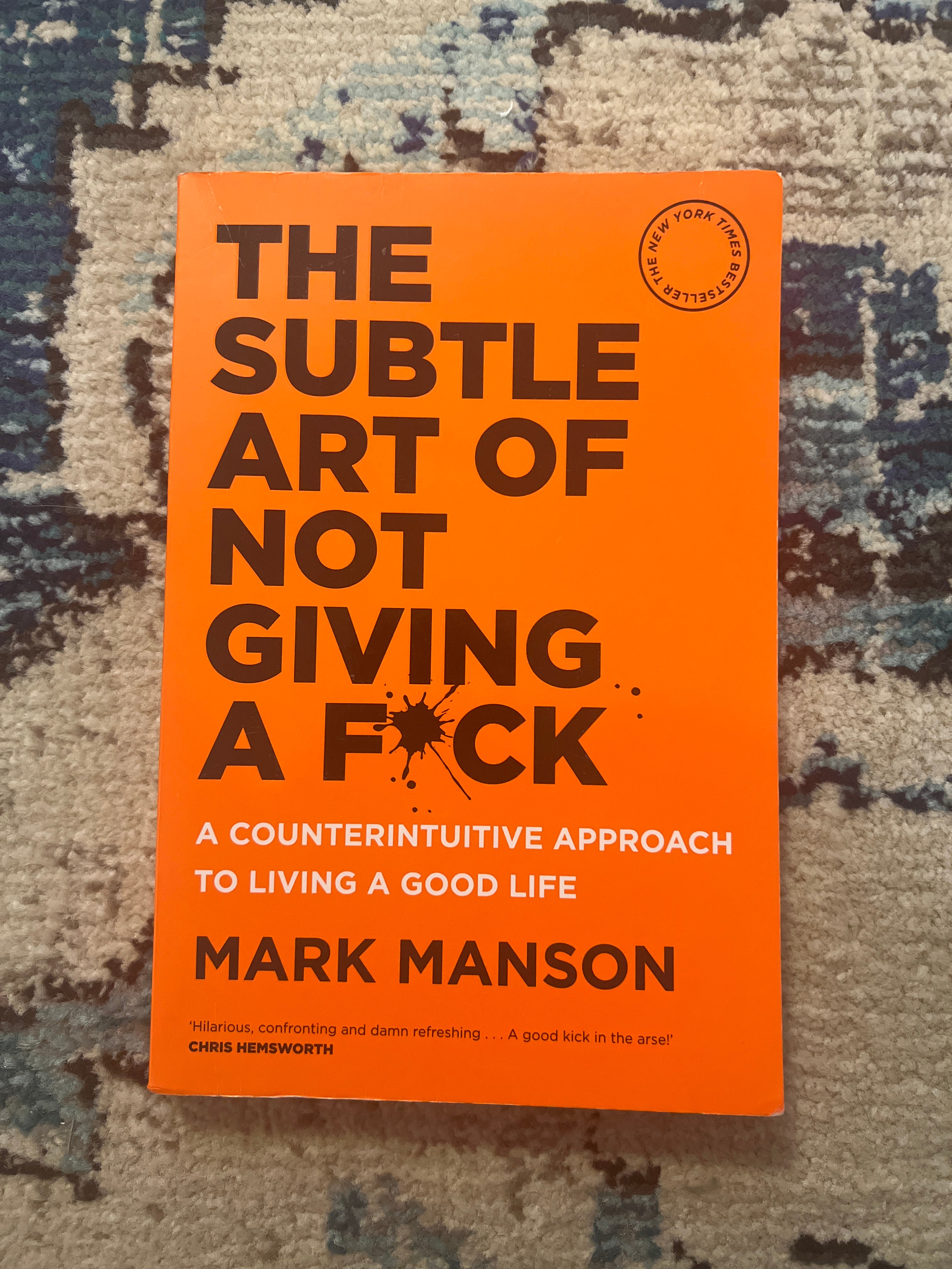 The Subtle Art of Not Giving a F*ck