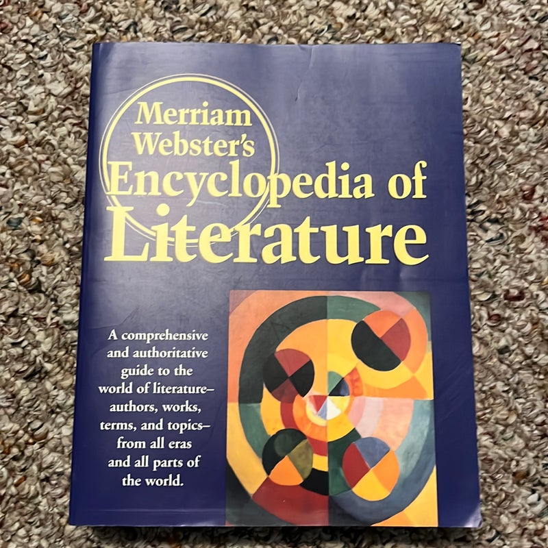 Merriam-Webster's Encyclopedia of Literature