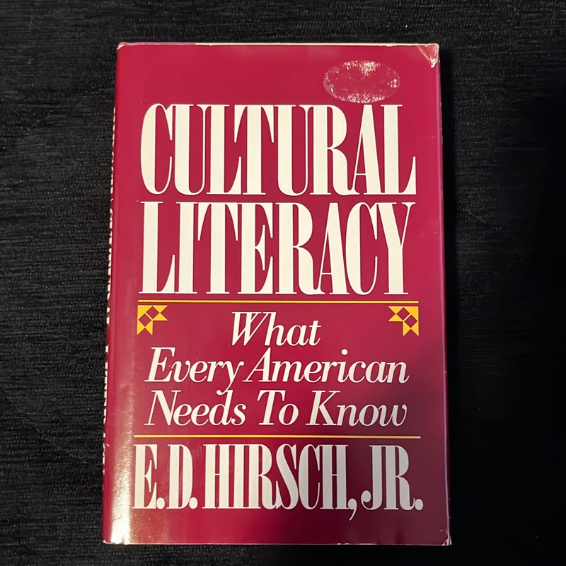 Cultural Literacy 