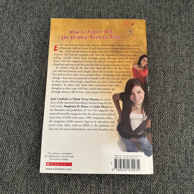 Chicken Soup for the Teen Soul by Jack Canfield, Mark Victor Hansen ...