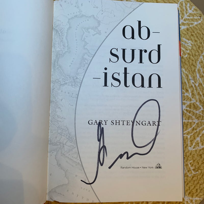 Absurdistan          (SIGNED 1st Edition)