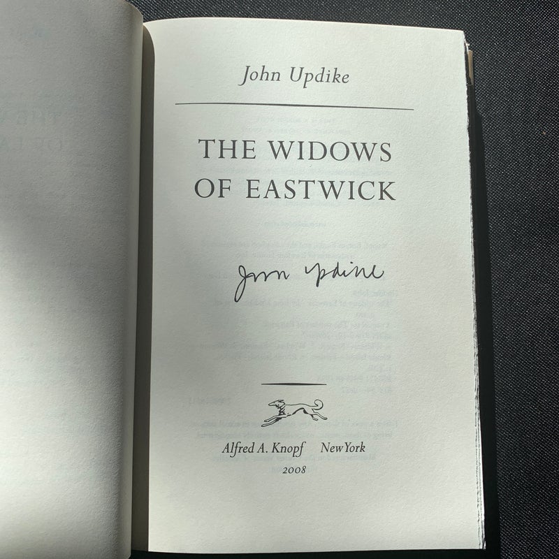 The Widows of Eastwick (SIGNED 1st Edition)