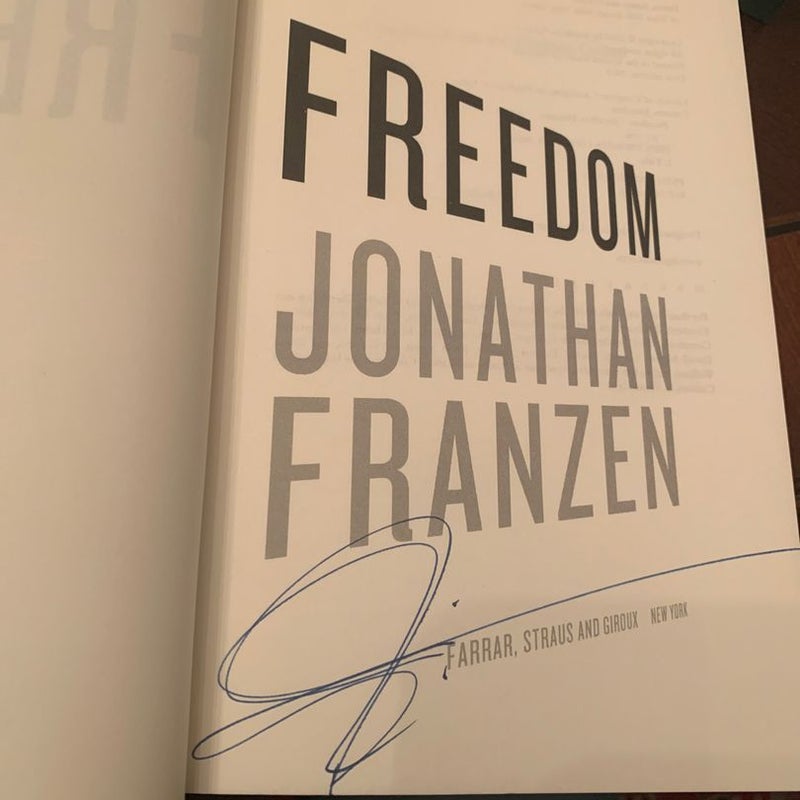 Freedom                (Signed, 1st ed. in slipcase)