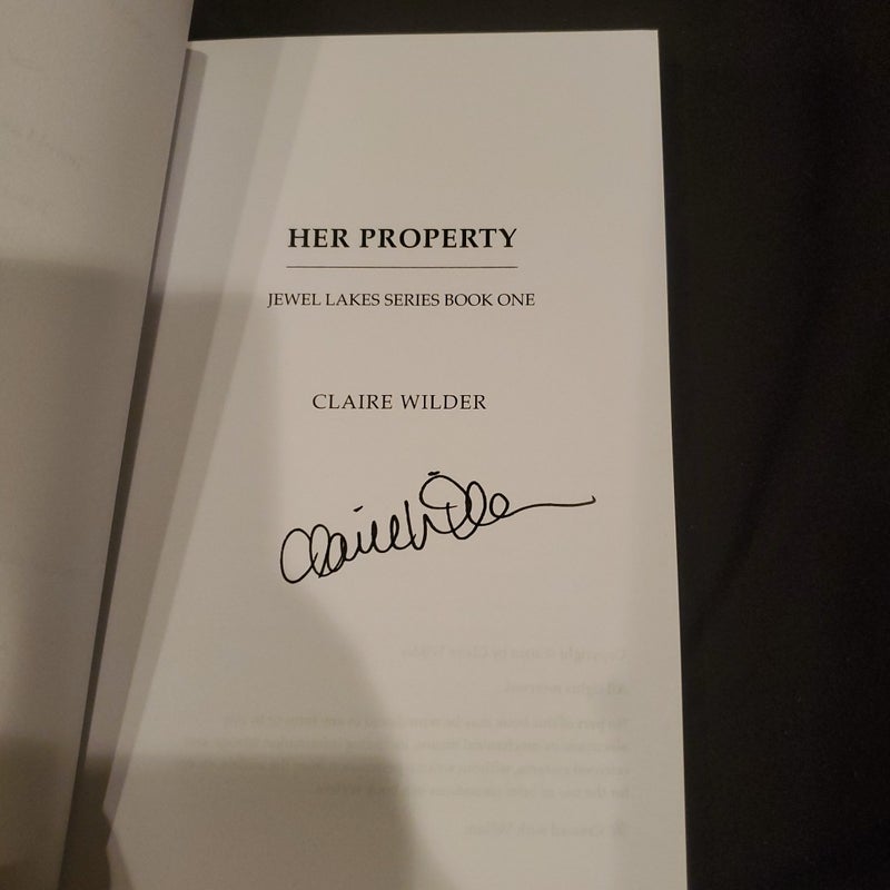 Her Property *Signed Copy*