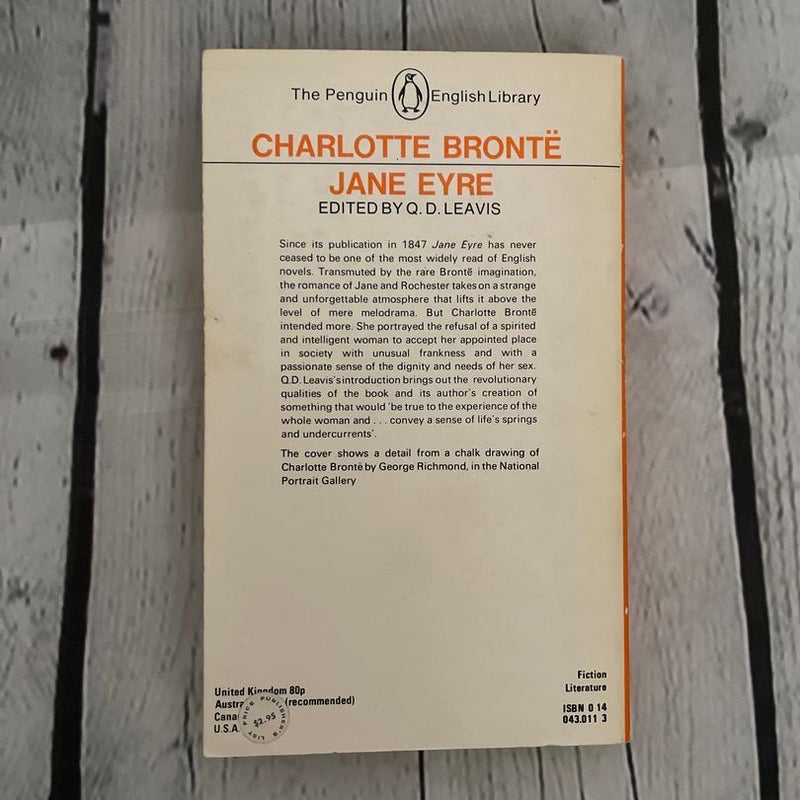 Jane Eyre (vintage 1980 edition)