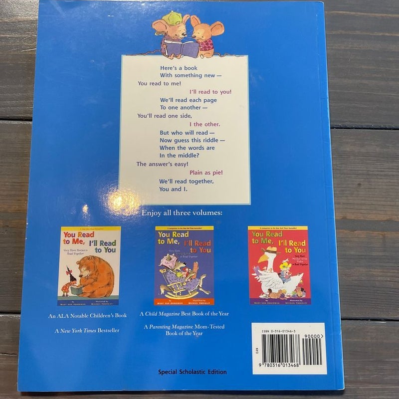 You Read to Me, I’ll Read to You