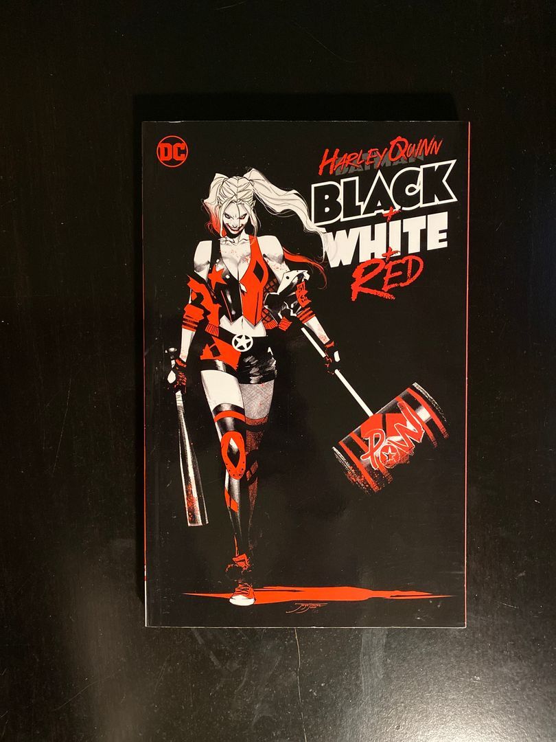 Harley Quinn Black + White + Red