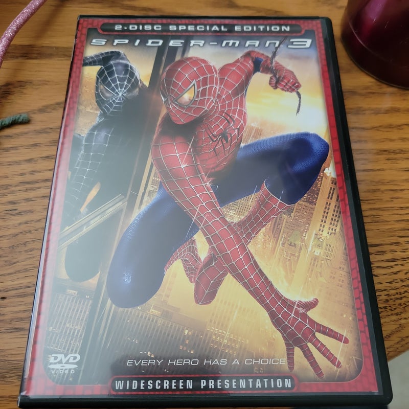 Spider-man 3 DVD