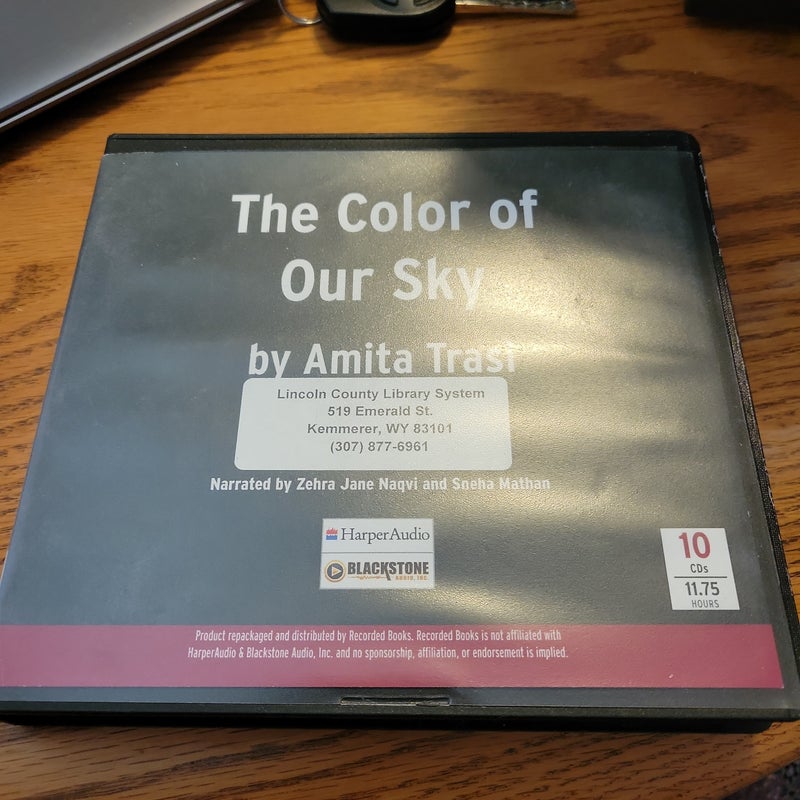 The Color of Our Sky CD book