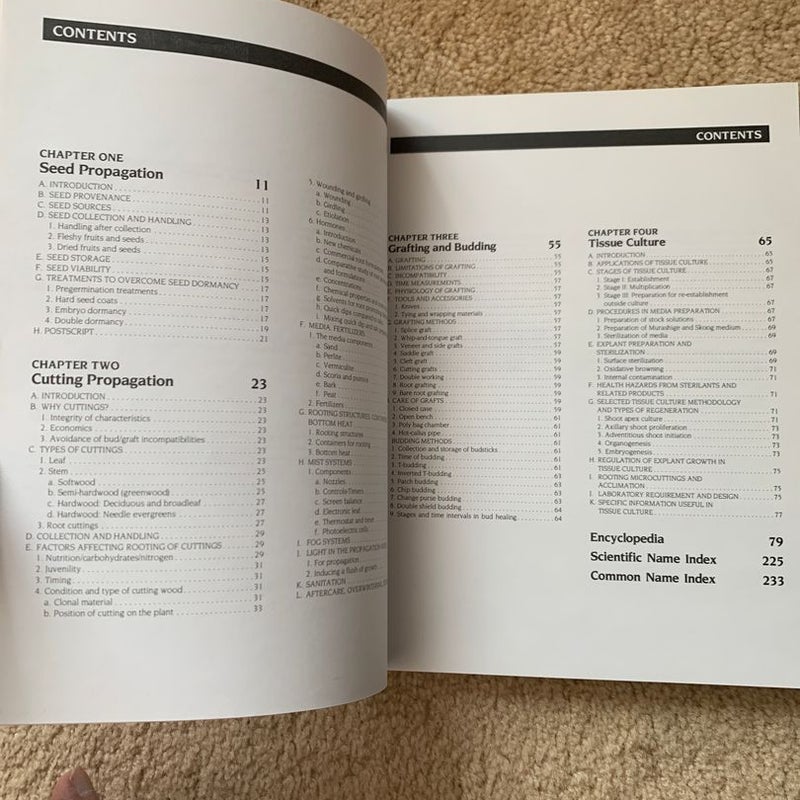 The Reference Manual of Woody Plant Propagation